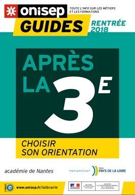 Après la 3è – le guide 2018 de l’ONISEP