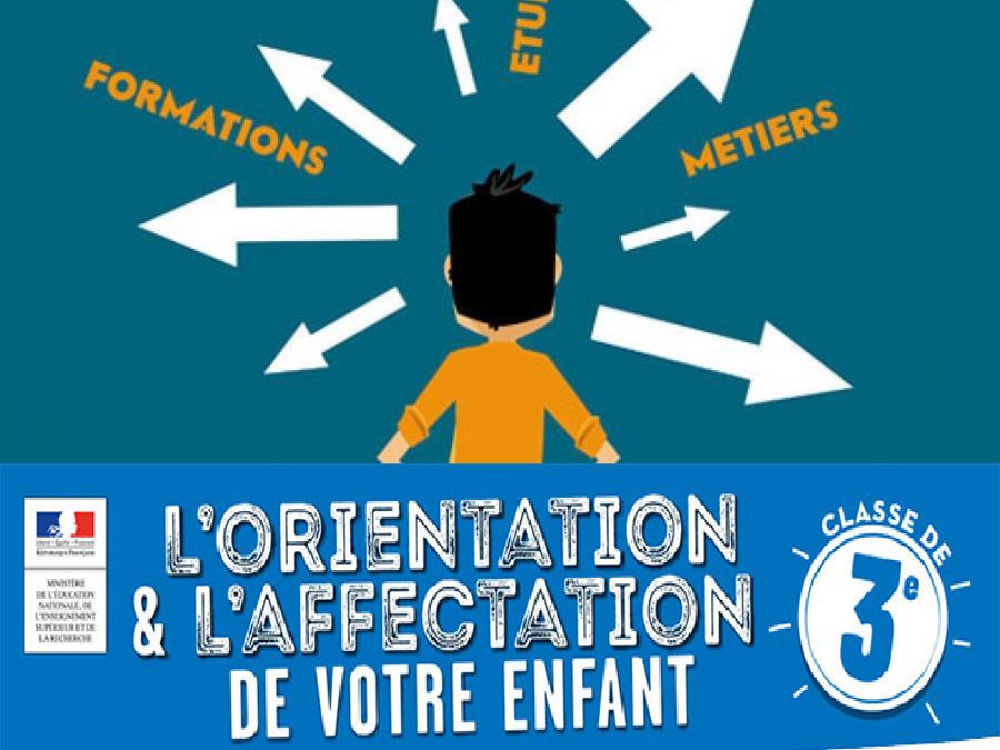 Synthèse sur procédure d’orientation 2021 Information Parents