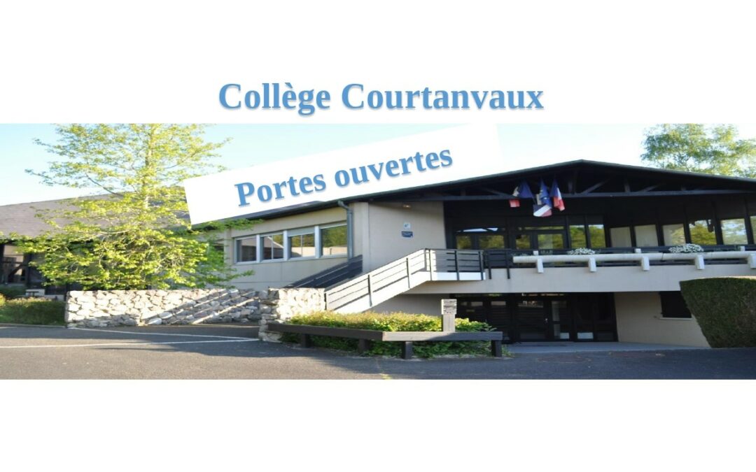 Portes ouvertes collège Courtanvaux